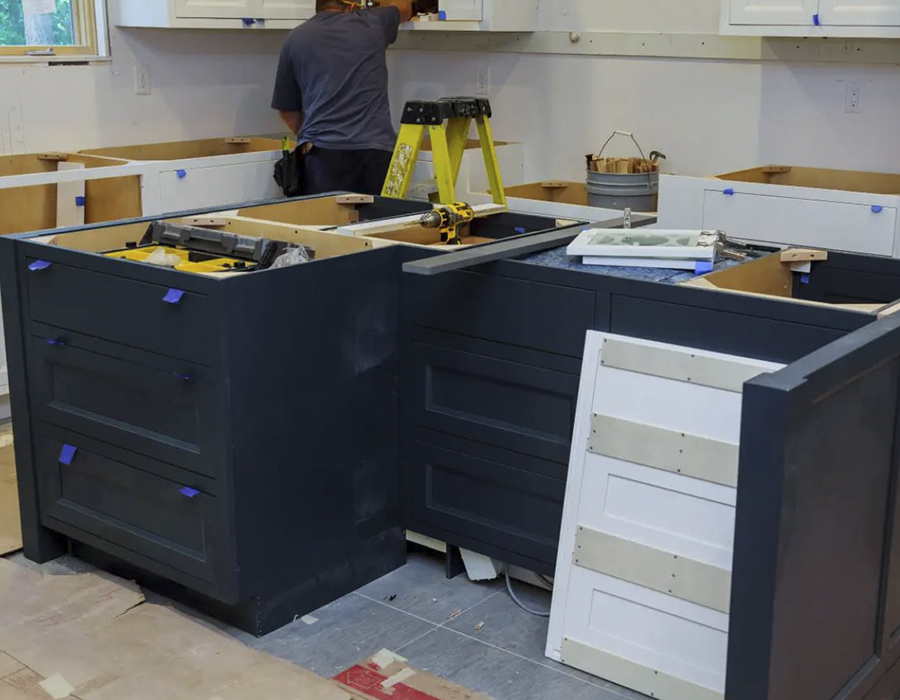 Kitchen Cabinet Installation 